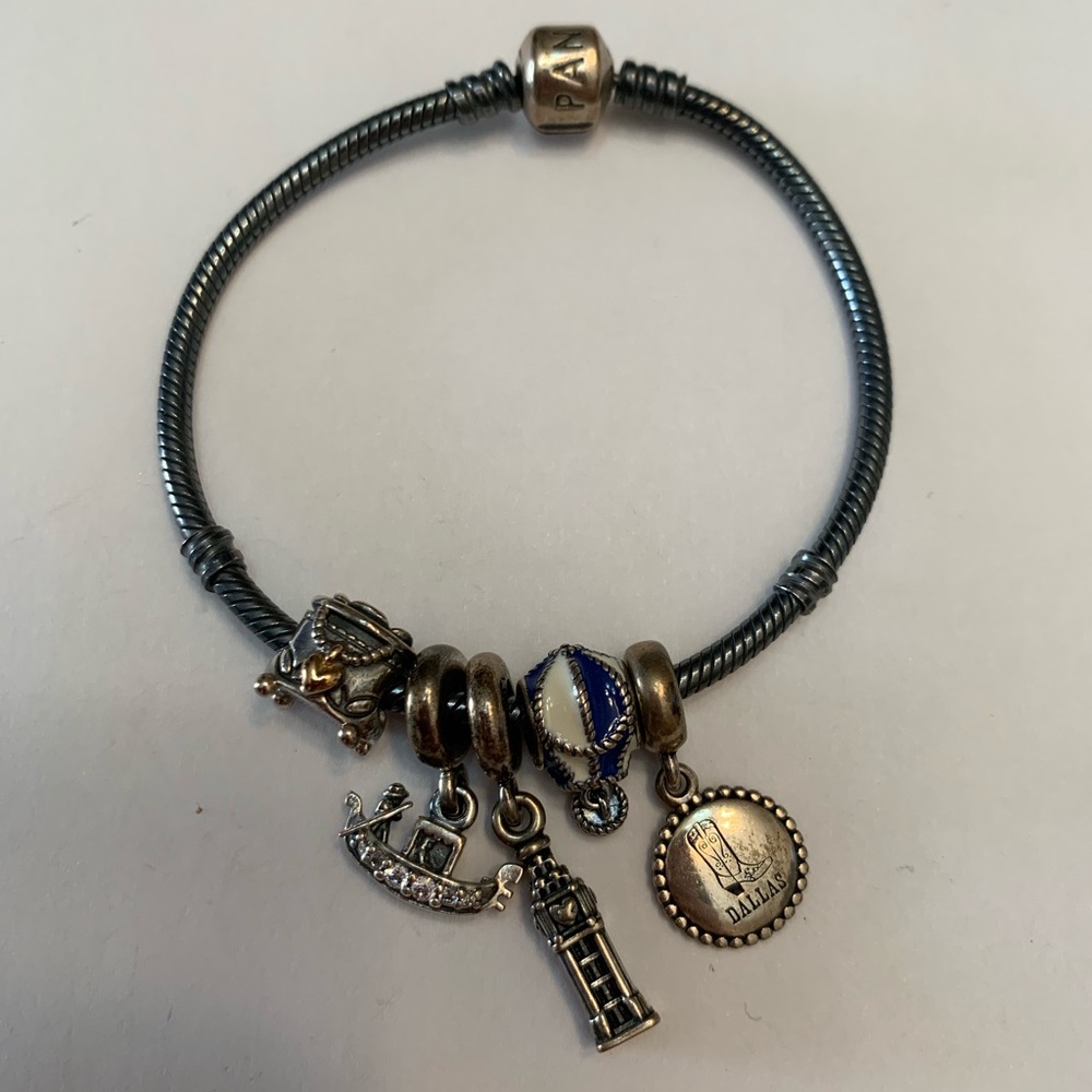 Pandora Gondola, Big Ben, Dallas Bracelet